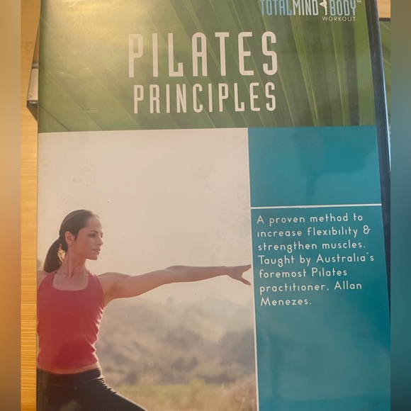 Total Mind Body Set of 4 Pilates DVD Principles Beginner Intermediate Advanced - Picture 2 of 9